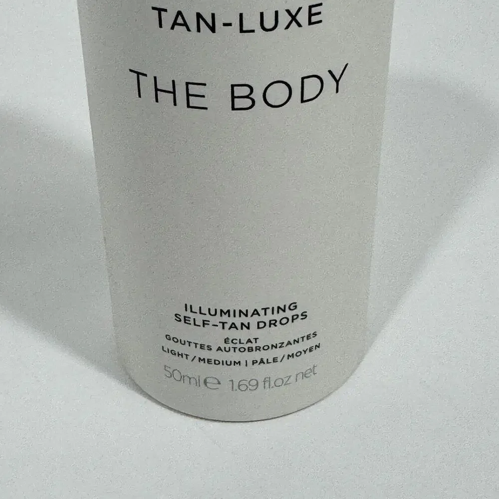 Tan-Luxe The Body Illuminating Self-Tan Drops Light Medium 50ml Tanning Skincare - Picture 2 of 7